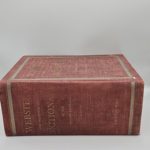 Rare☆1952 Webster New twentieth century dictionary unabridged version - Picture 12 of 15